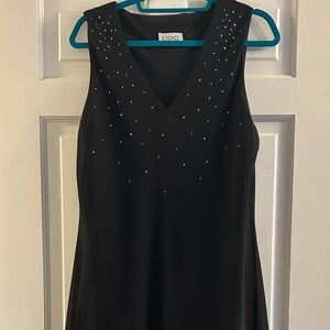 Elegant Black Sleeveless Dress